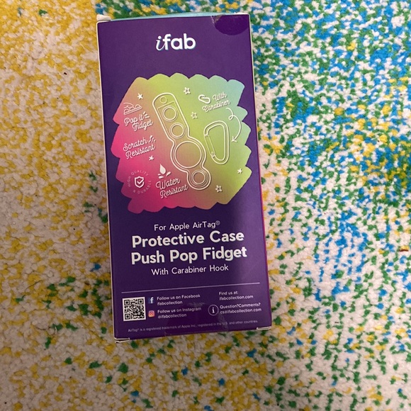 Pop fidget air tag case - Picture 2 of 3